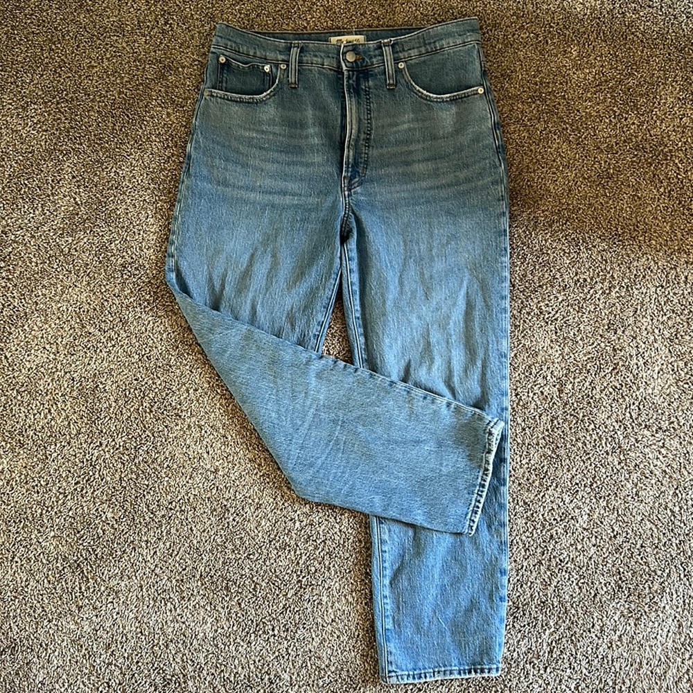 Madewell perfect vintage straight jean - hoye wash